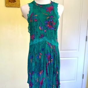 NWOT Free People Green dress